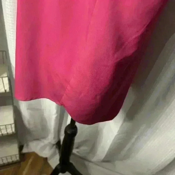 Chicos Women’s 2 US L Cold Shoulder Tunic Hidden Button Long Sleeve Blouse Top - Picture 5 of 11